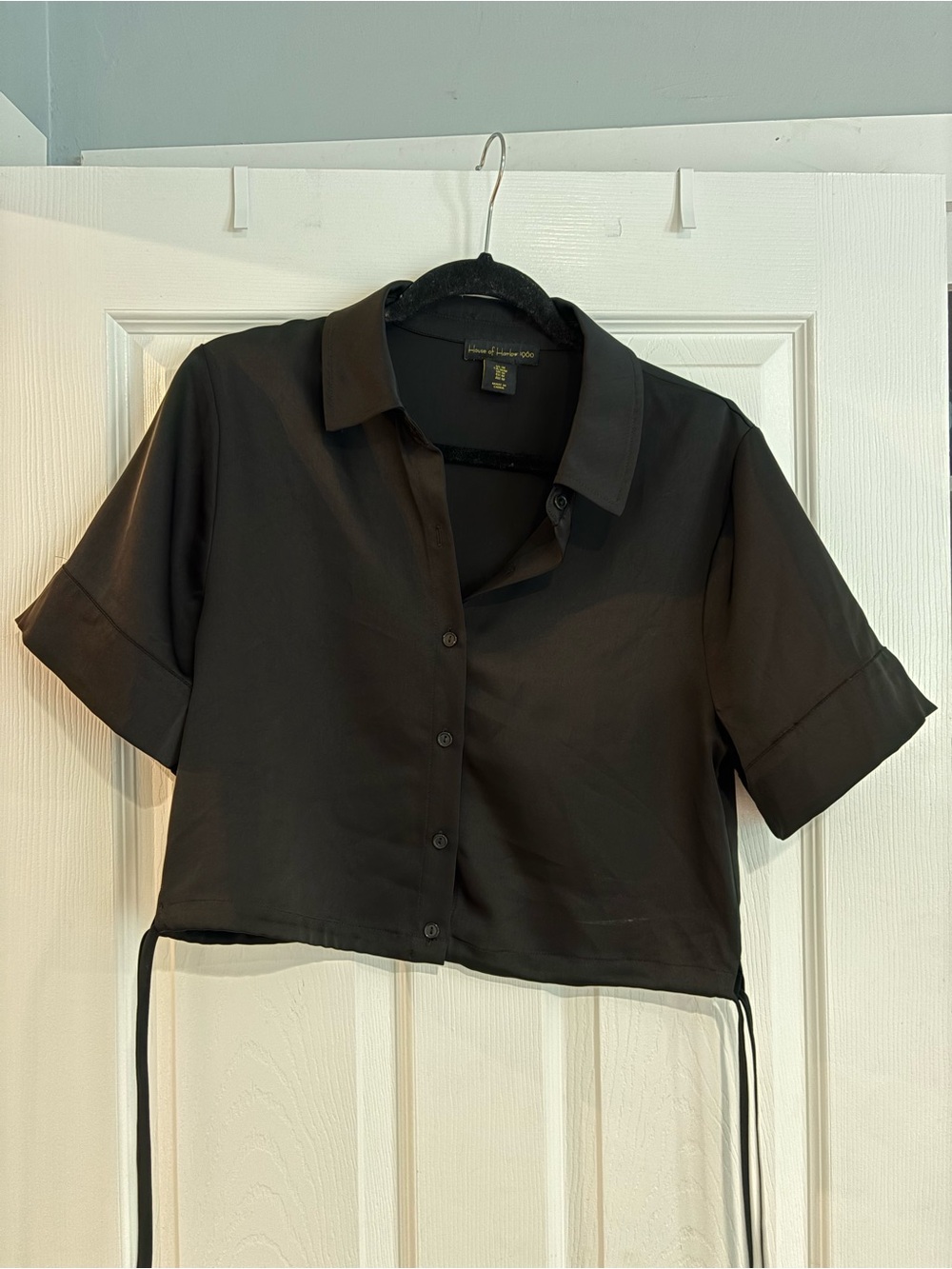 House of Harlow satin SET (top and pants)